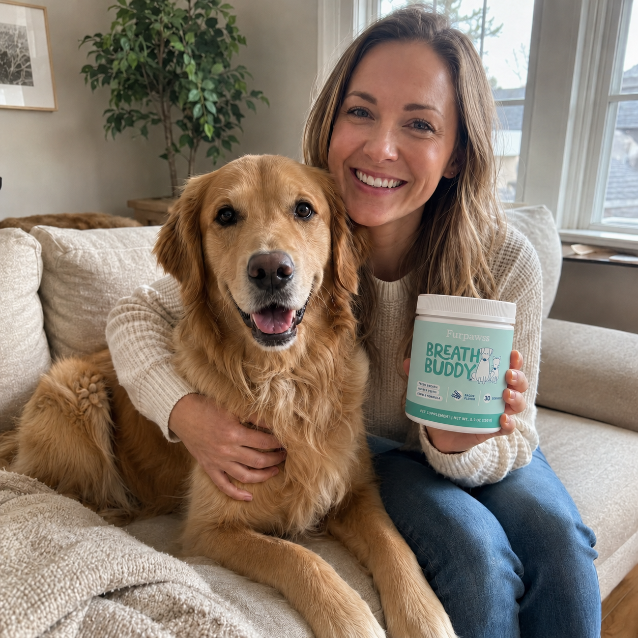 Daily Dental Powder for Fresh Breath & Clean Teeth